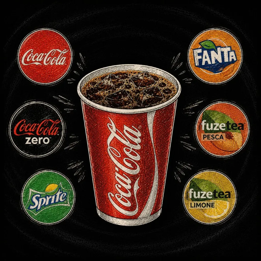COCA, FANTA SPRITE, THE MISURA UNICA